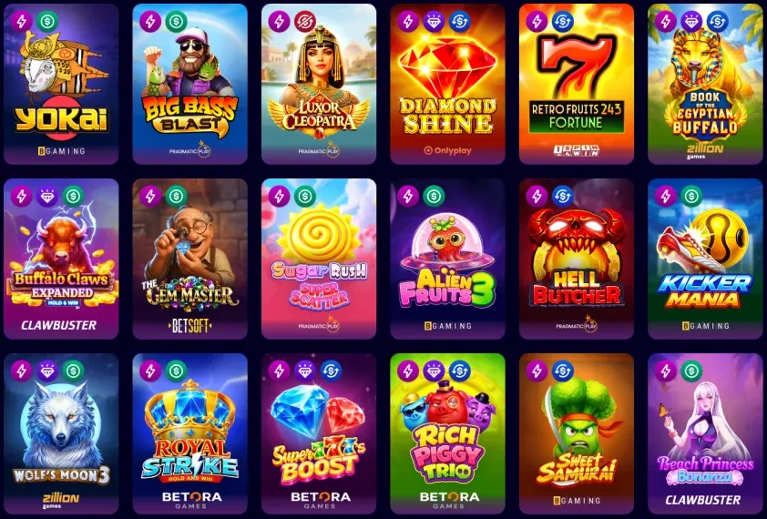 Charmius slots